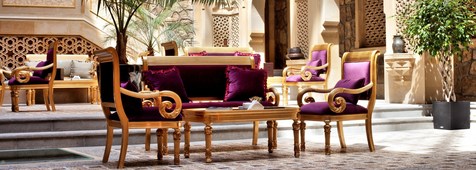Lobby at Shah Palace Hotel in Baku